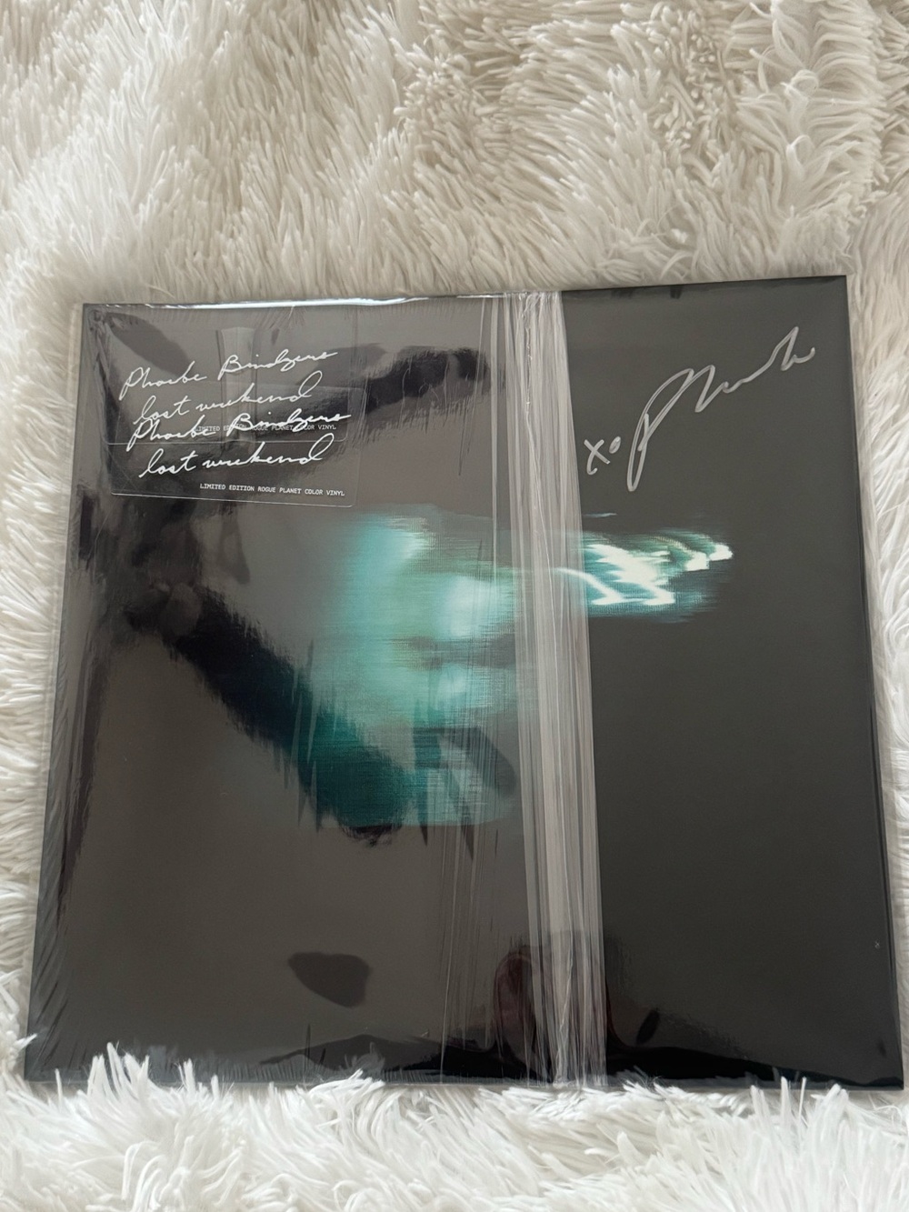 Signed Phoebe Bridgers Lost Weekend Rouge Planet Vinyl Record